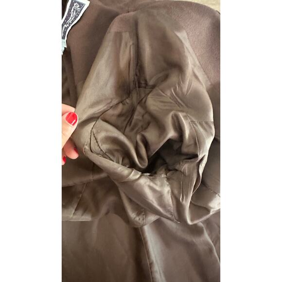 Zelda Brown Embellished Blazer Jacket Women’s Size 6 USA Darted Fit - Picture 13 of 15